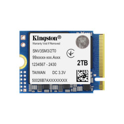 Kingston Technology 2000G NV3 M.2 2230 NVMe SSD, 2 TB, M.2, 6000 MB/s