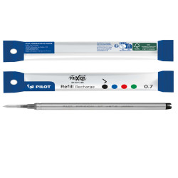 Refill sfera a scatto Frixionball Zone - punta 0,7 mm - nero - Pilot