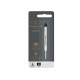Refill sfera Quink standard  - punta large - metallo - nero - Parker