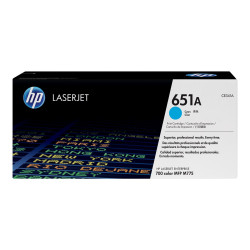 HP 651A - Ciano - originale - LaserJet - cartuccia toner (CE341A) - per Color LaserJet Enterprise MFP M775dn, MFP M775f, MFP M7