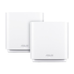 ASUS ZenWiFi AC (CT8) - Impianto Wi-Fi (2 router) - fino a 5400 mq - maglia - GigE - 802.11a/b/g/n/ac - Tri-Band