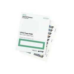HPE LTO-8 Ultrium RW Bar Code Label Pack - Etichette per codici a barre