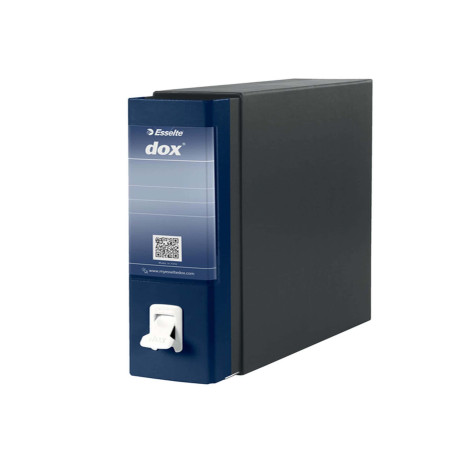 Registratore Dox 1 - dorso 8 cm - commerciale 23 x 29,7 cm - blu - Esselte Dox