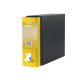 Registratore Dox 1 - dorso 8 cm - commerciale 23 x 29,7 cm - giallo - Esselte Dox