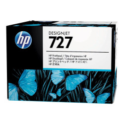HP 727 - Grigio, giallo, ciano, magenta, nero opaco, nero per foto - testina di stampa - per DesignJet T1500, T1530, T2500, T25