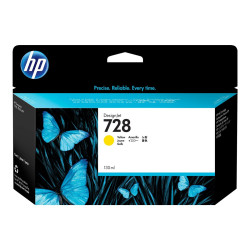 HP 728 - 130 ml - giallo - originale - DesignJet - cartuccia d'inchiostro - per DesignJet T730, T830