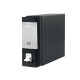 Registratore Dox 1 - dorso 8 cm - commerciale 23 x 29,7 cm - nero - Esselte Dox