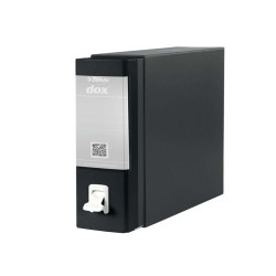 Registratore Dox 1 - dorso 8 cm - commerciale 23 x 29,7 cm - nero - Esselte Dox