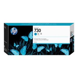 HP 730 - 300 ml - alta capienza - ciano - originale - DesignJet - cartuccia d'inchiostro - per DesignJet T1700, T1700 PostScrip