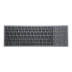 Dell KB740 - Tastiera - compact, multi device - senza fili - 2.4 GHz, Bluetooth 5.0 - QWERTY - USA I