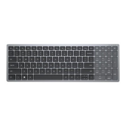 Dell KB740 - Tastiera - compact, multi device - senza fili - 2.4 GHz, Bluetooth 5.0 - QWERTY - USA I
