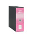 Registratore Dox 1 - dorso 8 cm - commerciale 23 x 29,7 cm - rosa - Esselte Dox