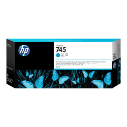 HP 745 - 300 ml - alta capienza - ciano - originale - DesignJet - cartuccia d'inchiostro - per DesignJet HD Pro MFP, Z2600 Post