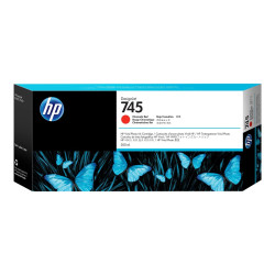 HP 745 - 300 ml - alta capienza - rosso cromatico - originale - DesignJet - cartuccia d'inchiostro - per DesignJet HD Pro MFP, 