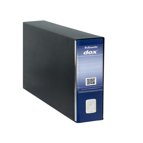 Registratore Dox 10 - dorso 8 cm - 46 x 31,5 cm - blu - Esselte Dox