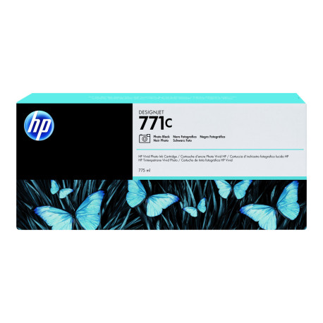 HP 771C - 775 ml - nero per foto - originale - cartuccia d'inchiostro - per DesignJet Z6200, Z6600, Z6610, Z6800, Z6810