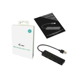 i-Tec USB 3.0 Slim Passive HUB - Hub - 4 x SuperSpeed USB 3.0 - desktop