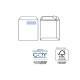 Busta a sacco Competitor FSC - strip adesivo - con finestra - 23 x 33 cm - 100 gr - bianco - Pigna Envelopes - conf. 500 pezzi