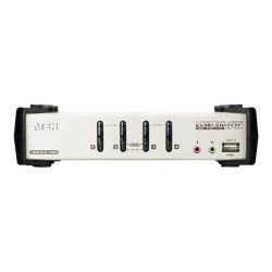 ATEN CS1734B - Switch KVM / audio / USB - 4 x KVM / audio / USB - 1 utente locale - desktop