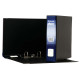 Registratore Dox 4 - dorso 5 cm - commerciale 23 x 29,7 cm - blu - Esselte Dox