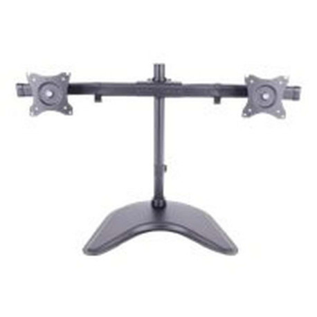 ITB Solution - Supporto - per 2 display LCD - acciaio, lega di alluminio - nero - dimensione schermo: 10"-27" - supporto per sc