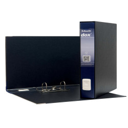 Registratore Dox 5 - dorso 5 cm - protocollo 23 x 34 cm - blu - Esselte Dox