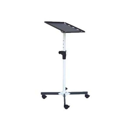 ITB Solution Projection - Carrello - per proiettore / notebook / DVD/ proiettore per lucidi - nero, bianco