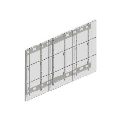 ITB Solution Structure 3 x 3 - Staffa - per video wall - dimensione schermo: 46"-47" - installabile a parete