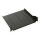 ITRack - Mensola rack - nero - 2U - 19"