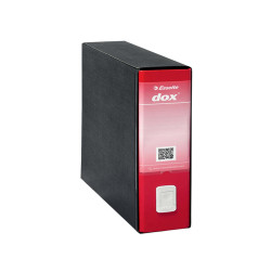 Registratore Dox 9 - dorso 8 cm - 35 x 31,5 cm - rosso - Esselte Dox
