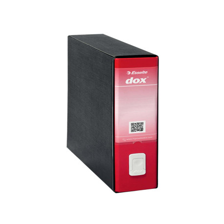 Registratore Dox 9 - dorso 8 cm - 35 x 31,5 cm - rosso - Esselte Dox