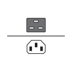 Eaton - Cavo di alimentazione - IEC 60320 C19 a IEC 60320 C14 - per MGE O.P.S. Pulsar STS 16