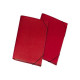 Lebez - Fascicolo espandibile - 13 compartimenti - larghezza dorsale 30 mm - per 240 x 335 mm - con schede - rosso