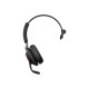 Jabra Evolve2 65 UC Mono - Cuffie con microfono - on-ear - convertibile - Bluetooth - senza fili - USB-A - isolamento dal rumor