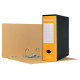 Registratore Essentials G75 - dorso 8 cm - protocollo 23 x 33 cm - giallo - Esselte