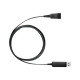 Jabra LINK 230 - Adattatore auricolare - USB maschio a disconnessione rapida