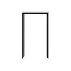 Lebez - Punti metallici - 23 mm - zinco - pacco da 1000