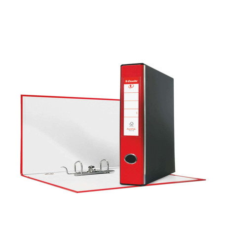Registratore Eurofile G52 - dorso 5 cm - commerciale 23 x 30 cm - rosso - Esselte