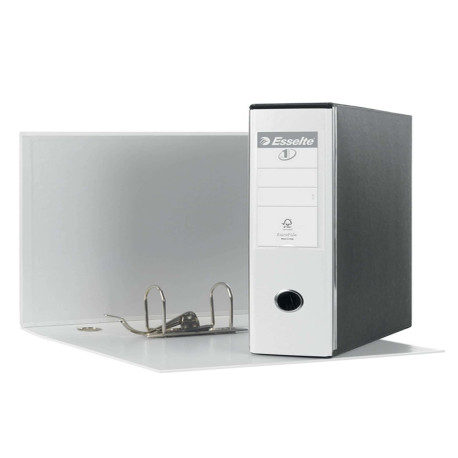 Registratore Eurofile G53 - dorso 8 cm - commerciale 23 x 30 cm - bianco - Esselte
