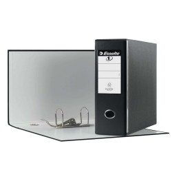 Registratore Eurofile G53 - dorso 8 cm - commerciale 23 x 30 cm - nero - Esselte