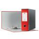 Registratore Eurofile G53 - dorso 8 cm - commerciale 23 x 30 cm - rosso - Esselte