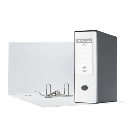 Registratore Eurofile G55 - dorso 8 cm - protocollo 23 x 33 cm - bianco - Esselte