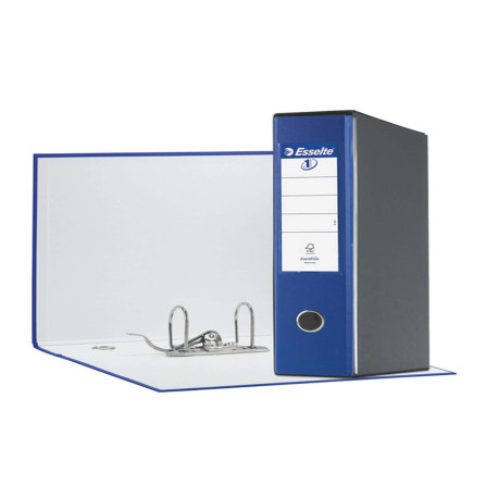 Registratore Eurofile G55 - dorso 8 cm - protocollo 23 x 33 cm - blu - Esselte