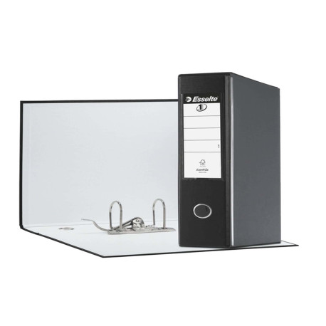 Registratore Eurofile G55 - dorso 8 cm - protocollo 23 x 33 cm - nero - Esselte