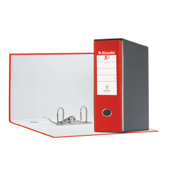 Registratore Eurofile G55 - dorso 8 cm - protocollo 23 x 33 cm - rosso - Esselte