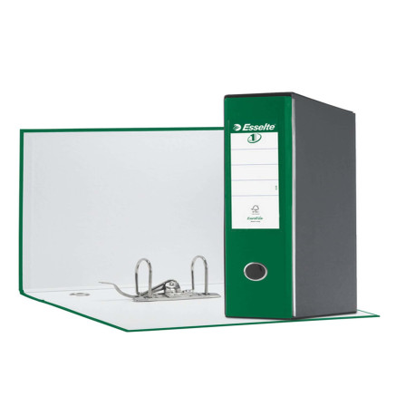 Registratore Eurofile G55 - dorso 8 cm - protocollo 23 x 33 cm - verde - Esselte