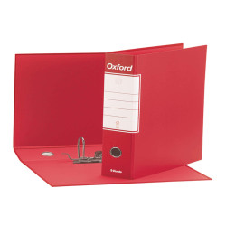 Registratore Oxford G83 - dorso 8 cm - commerciale 23 x 30 cm - rosso - Esselte