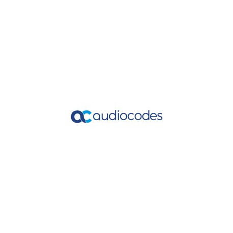 AudioCodes Channel Managed Packaged Services - Contratto di assistenza esteso - parti e manodopera - 1 anno - ritiro e riconseg
