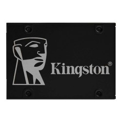 Kingston KC600 - SSD - crittografato - 512 GB - interno - 2.5" - SATA 6Gb/s - 256 bit AES - Self-Encrypting Drive (SED), TCG Op