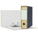 Registratore Oxford Green G85 - dorso 8 cm - protocollo 23 x 33 cm - avana - Esselte
